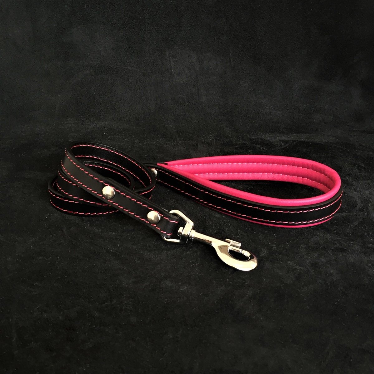 Multicolor leather leash - LeashLux Pet Co
