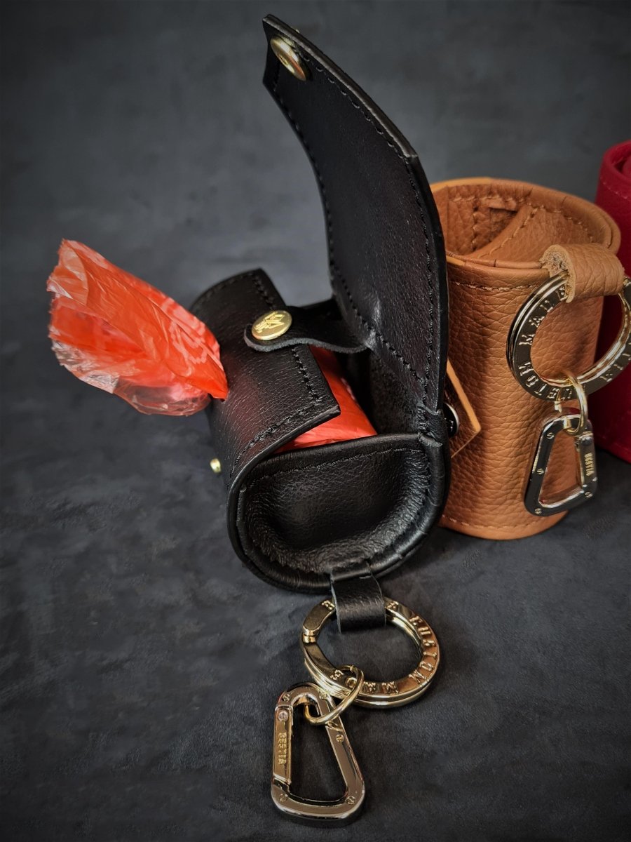 Bestia Designer Poop Bag Holder - LeashLux Pet Co